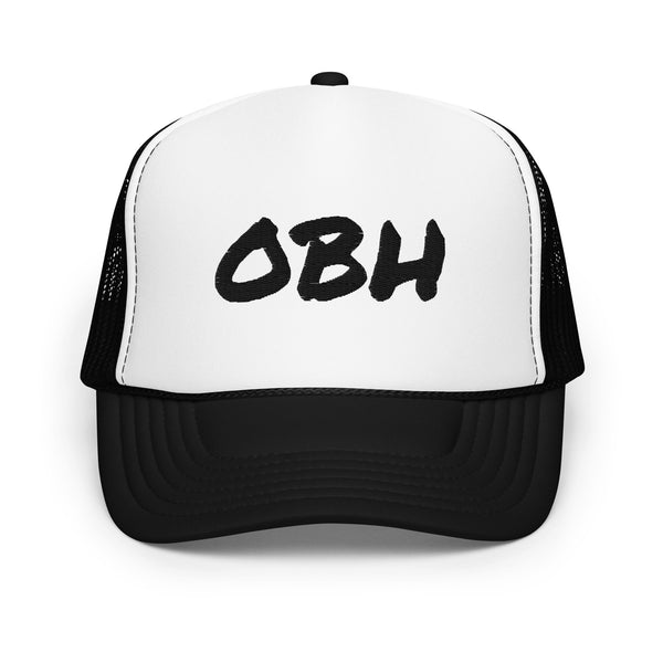 OBH Black Logo Trucker Hat