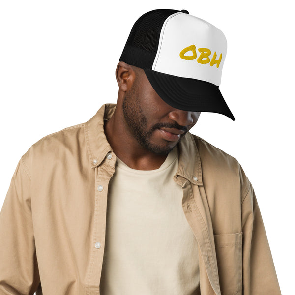 OBH Gold Logo Trucker Hat