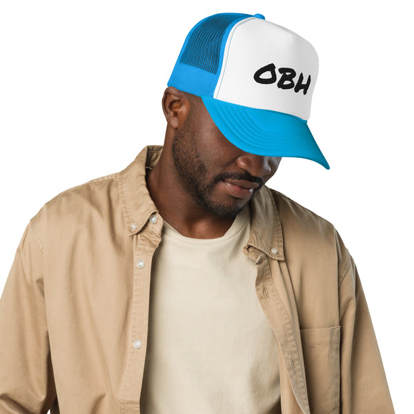 OBH Black Logo Trucker Hat