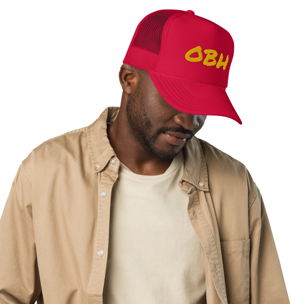 OBH Gold Logo Trucker Hat