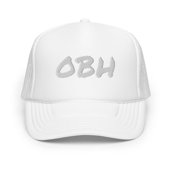 OBH White Logo Trucker Hat