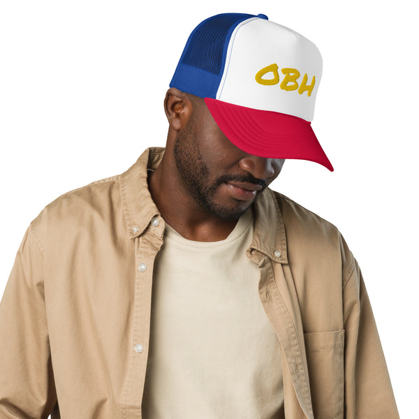 OBH Gold Logo Trucker Hat