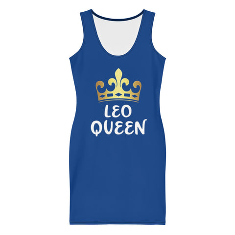 Leo Queen Body Dress - Blue