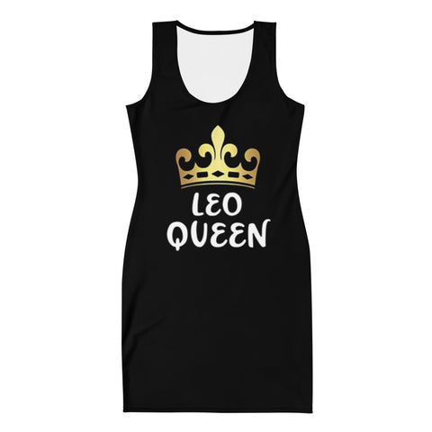 Leo Queen Body Dress - Black