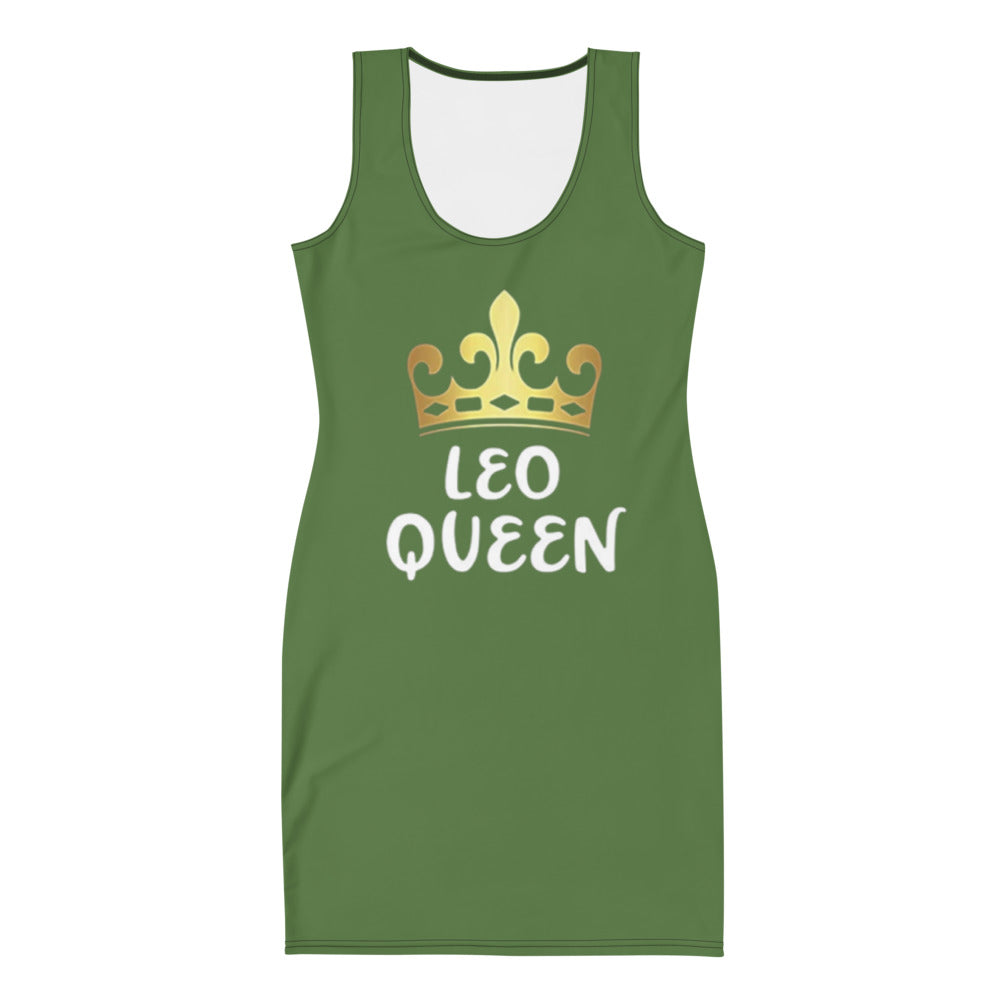 Leo Queen Body Dress - Green