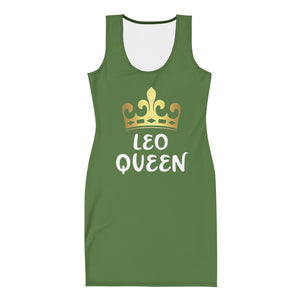 Leo Queen Body Dress - Green