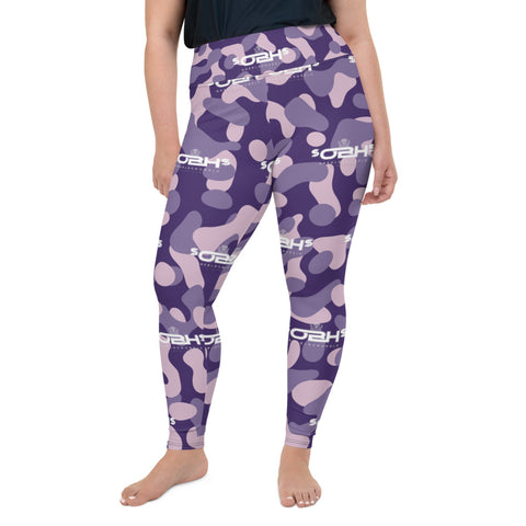 Purple OBH Plus Size Leggings