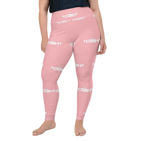Pink OBH Plus Size Leggings