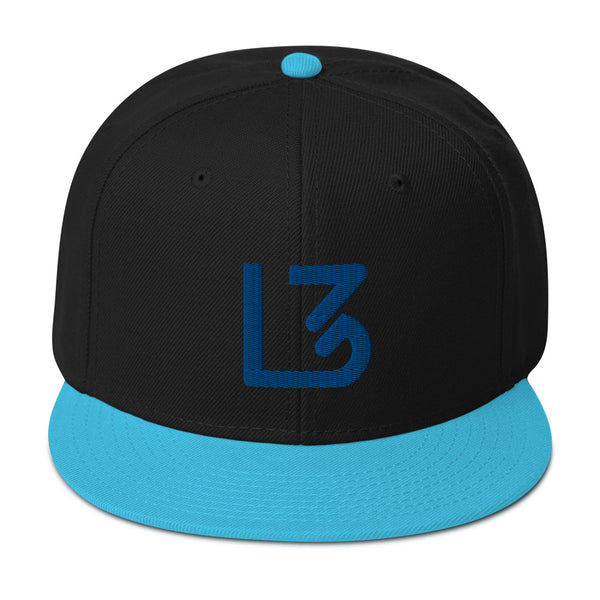 L3 Royal Blue Snapback Caps