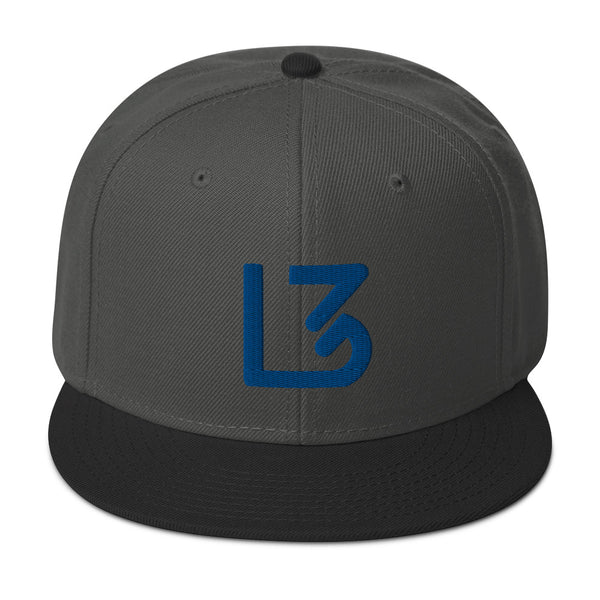 L3 Royal Blue Snapback Caps