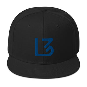 L3 Royal Blue Snapback Caps