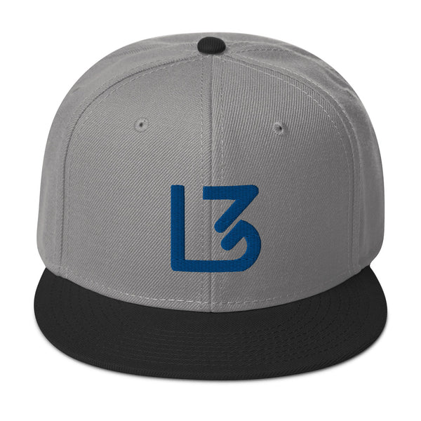 L3 Royal Blue Snapback Caps