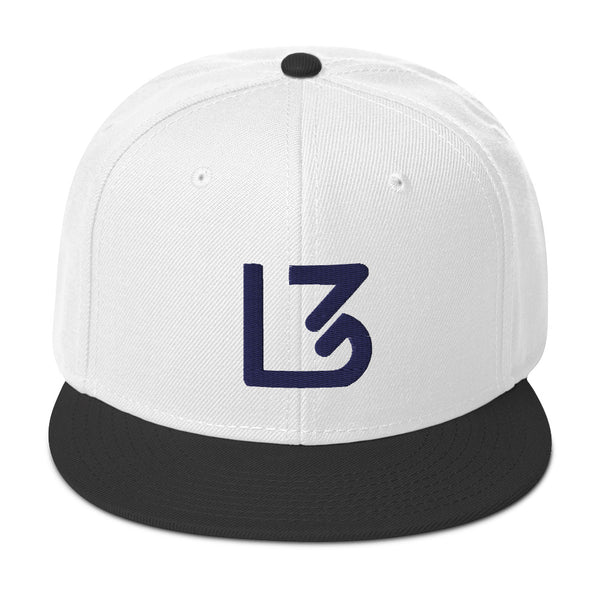 L3 Blue Navy Snapback Caps