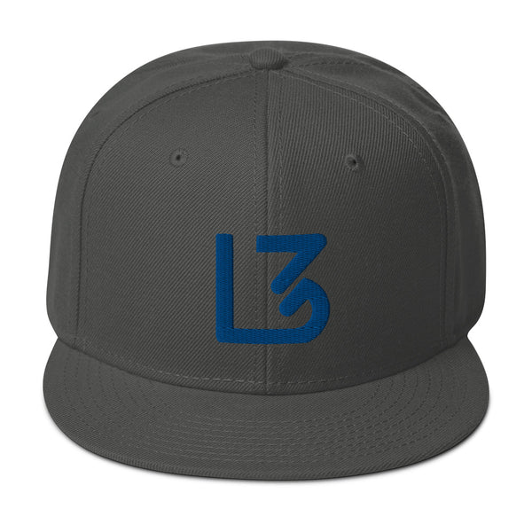 L3 Royal Blue Snapback Caps