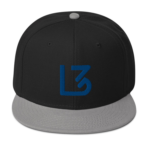 L3 Royal Blue Snapback Caps