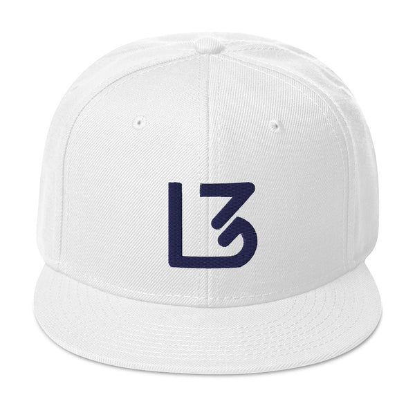 L3 Blue Navy Snapback Caps